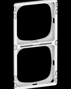 LK FUGA Teknisk monteringsramme Slim 2 x 1 modul
