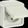 LK OPUS 73 Stikkontakt jord IP44