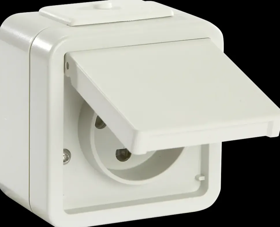 LK OPUS 73 Stikkontakt jord IP44