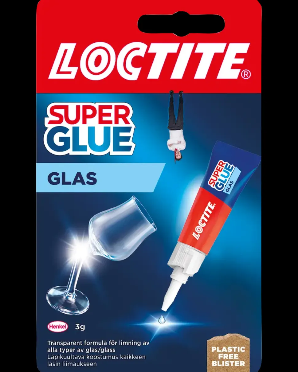 Loctite Super Glue Glas - 3 g