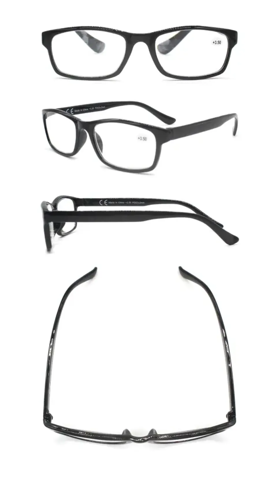 Læsebrille shiny plastik