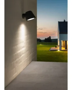 Luxlamp Væglampe Ares GU10 - sort