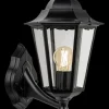 Luxlamp Væglampe Helena E27 - sort