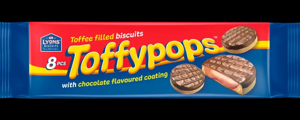 Lyons Toffypops 120 g - assorterede varianter