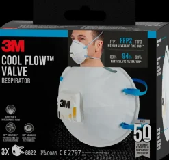 3M™ Åndedrætsværn FFP2 m/ven 3-pk