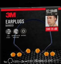 3M™ Ørepropper med bøjle - Orange