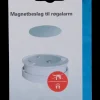 Magnetbeslag til røgalarm