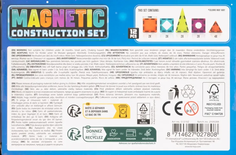 Magnetic Construction - 12 dele