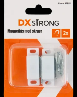 Magnetlås med skruer 2 stk.