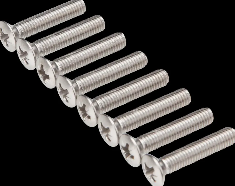 Maskinskrue A4 LH M5 x 25 mm 8-pak