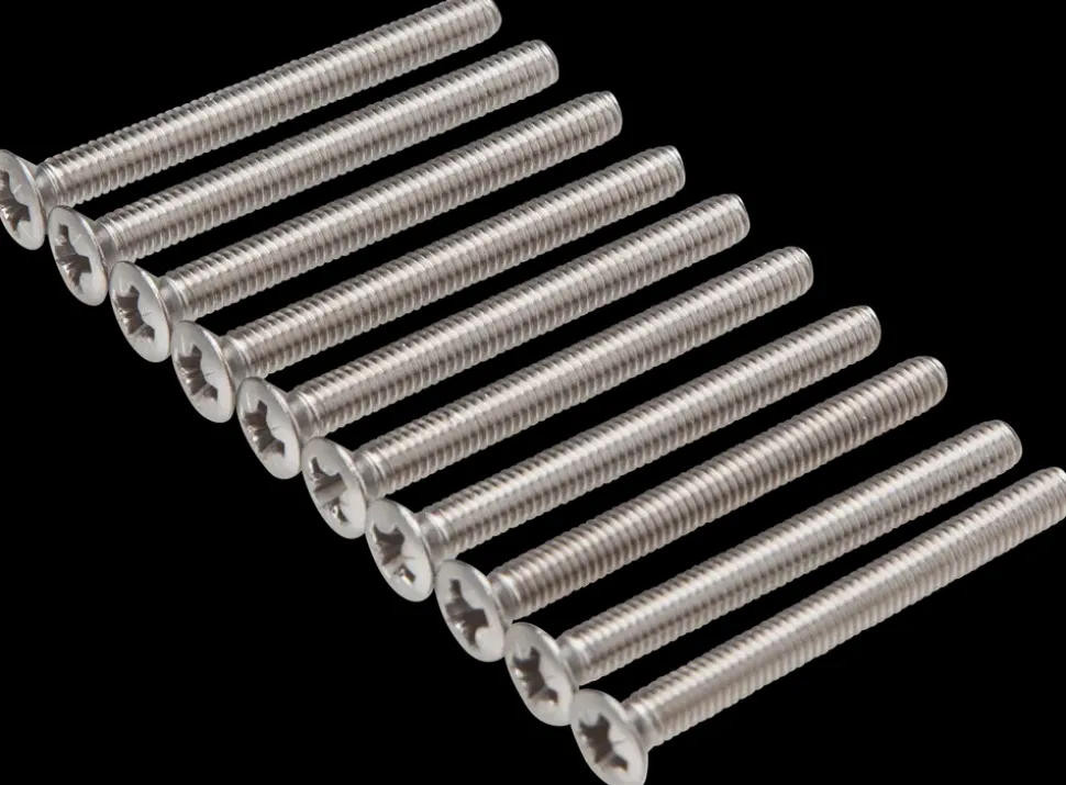 Maskinskrue A4 LH M4 x 40 mm 10-pak