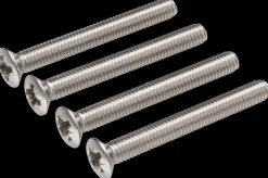 Maskinskrue A4 LH M6 x 50 mm 4-pak