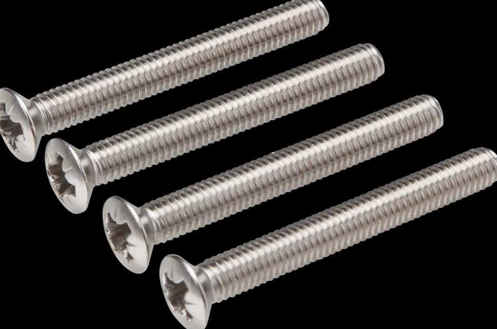 Maskinskrue A4 LH M6 x 50 mm 4-pak