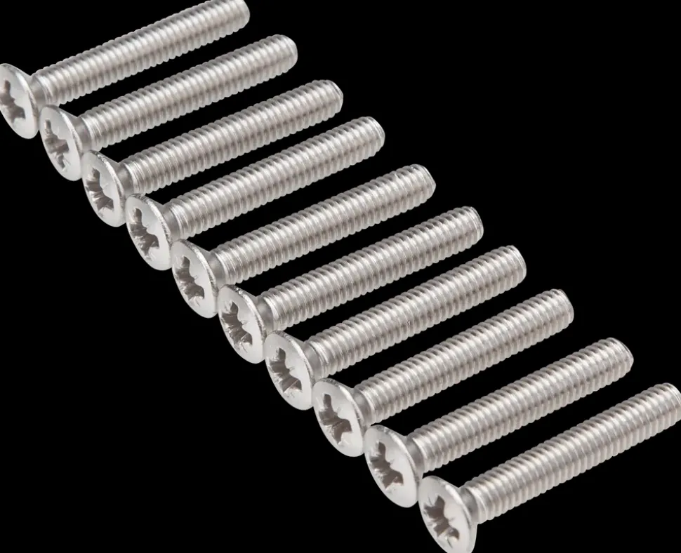 Maskinskrue A4 LH M4 x 25 mm 10-pak