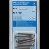 Maskinskrue A4 PH M6 x 40 mm 6-pak