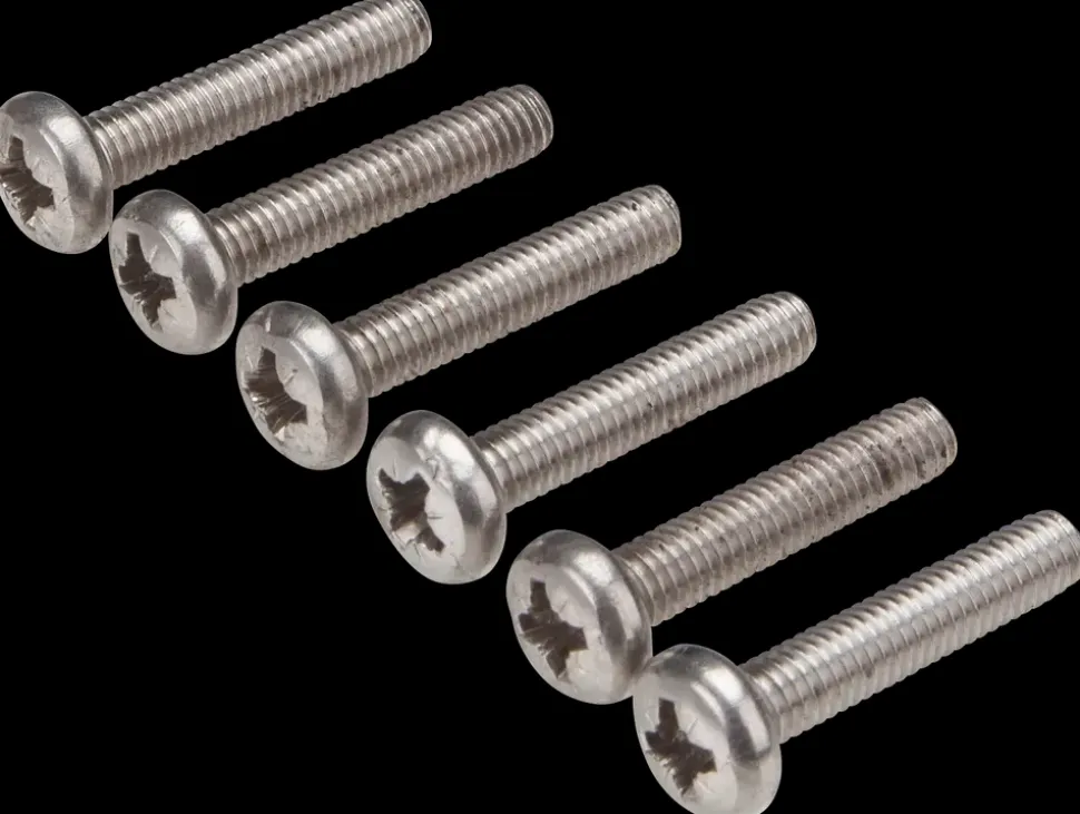 Maskinskrue A4 PH M6 x 30 mm 6-pak