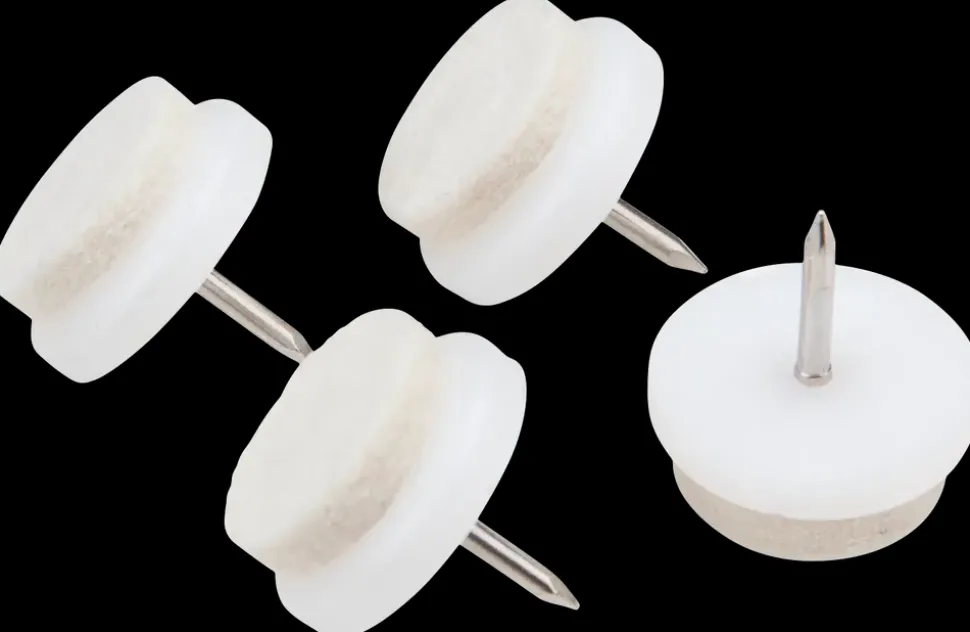 Møbelfilt + stift Ø26 mm 4-pak