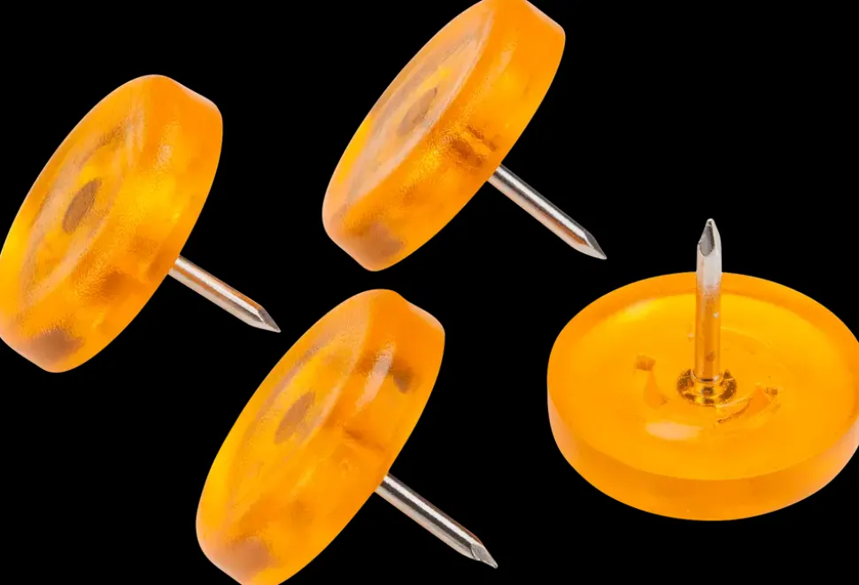 Møbelglider + stift Ø26 mm 4-pak