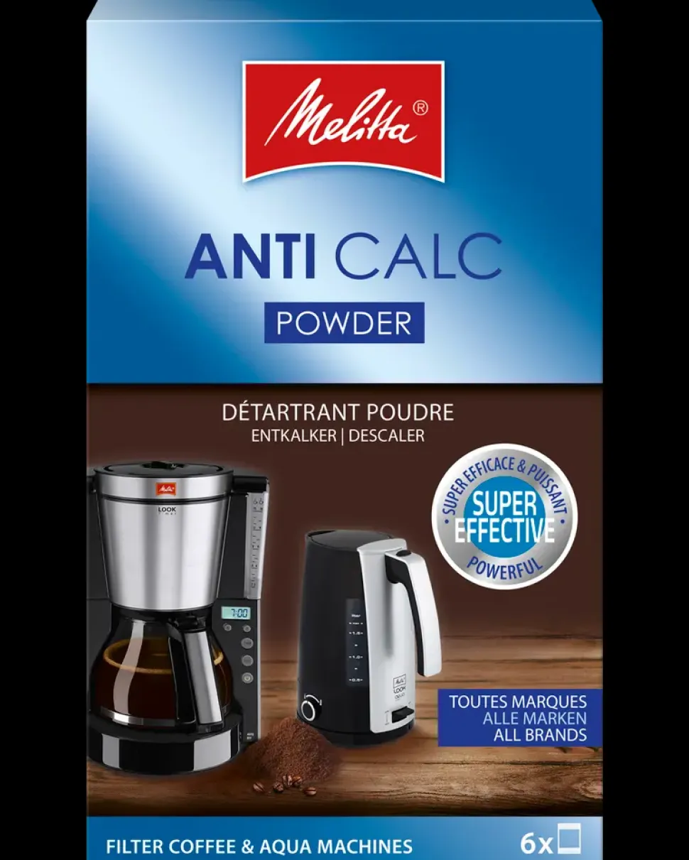 Melitta afkalkerpulver 6 x 20 g