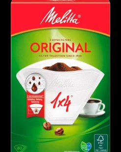 Melitta kaffefilter 1 x 4 80-pak