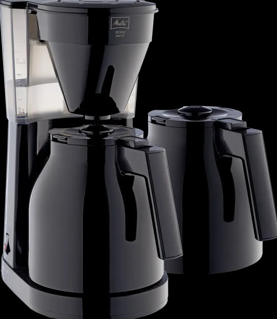 Melitta Kaffemaskine Easy Therm 2.0 to kander - Sort