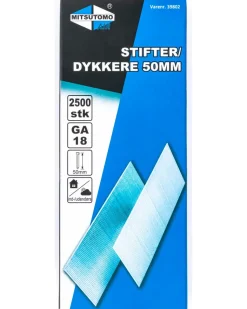 Mitsutomo Air Stifter/dykkere 50 mm 2500 stk.