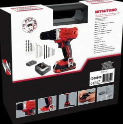 Mitsutomo Bore-/skruemaskine 18V Sæt