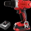 Mitsutomo Bore-/skruemaskine 18 V + batteri og lader