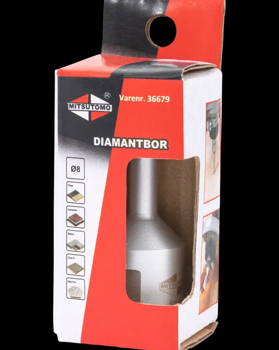 Mitsutomo Diamantbor 8 mm