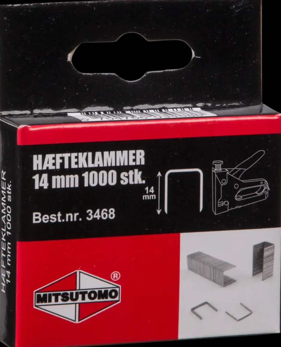 Mitsutomo Hæfteklammer 14 mm