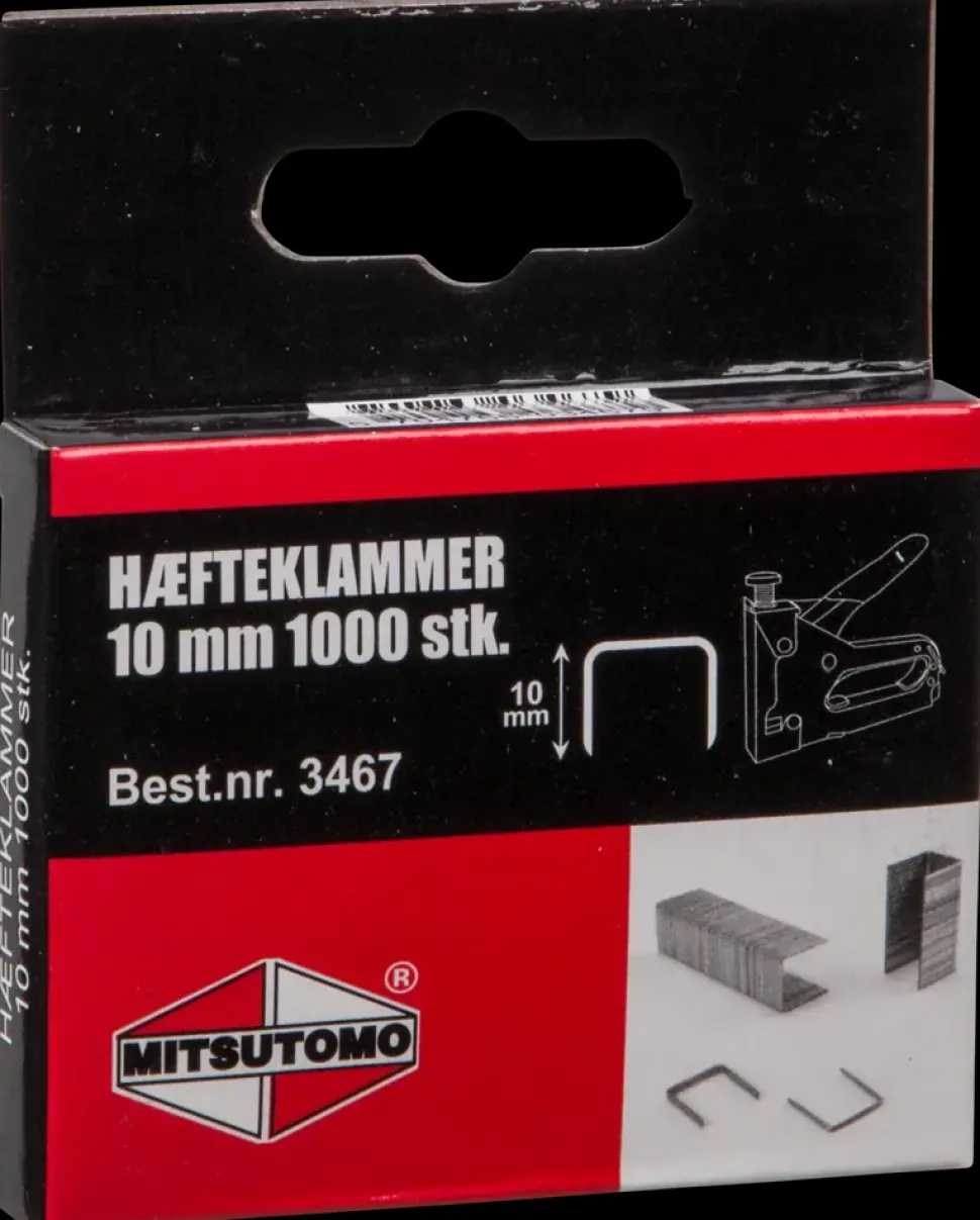Mitsutomo Hæfteklammer 10 mm