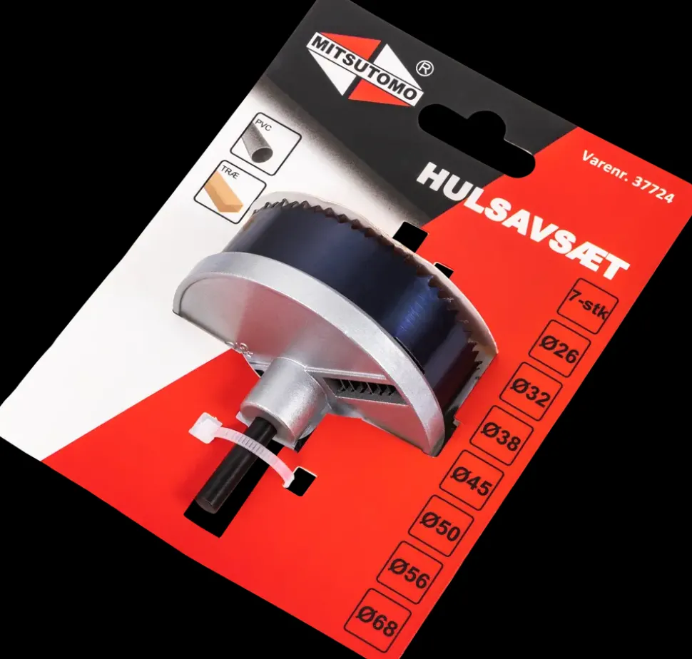 Mitsutomo Hulsave bimetal Ø26-68 mm - 7 dele