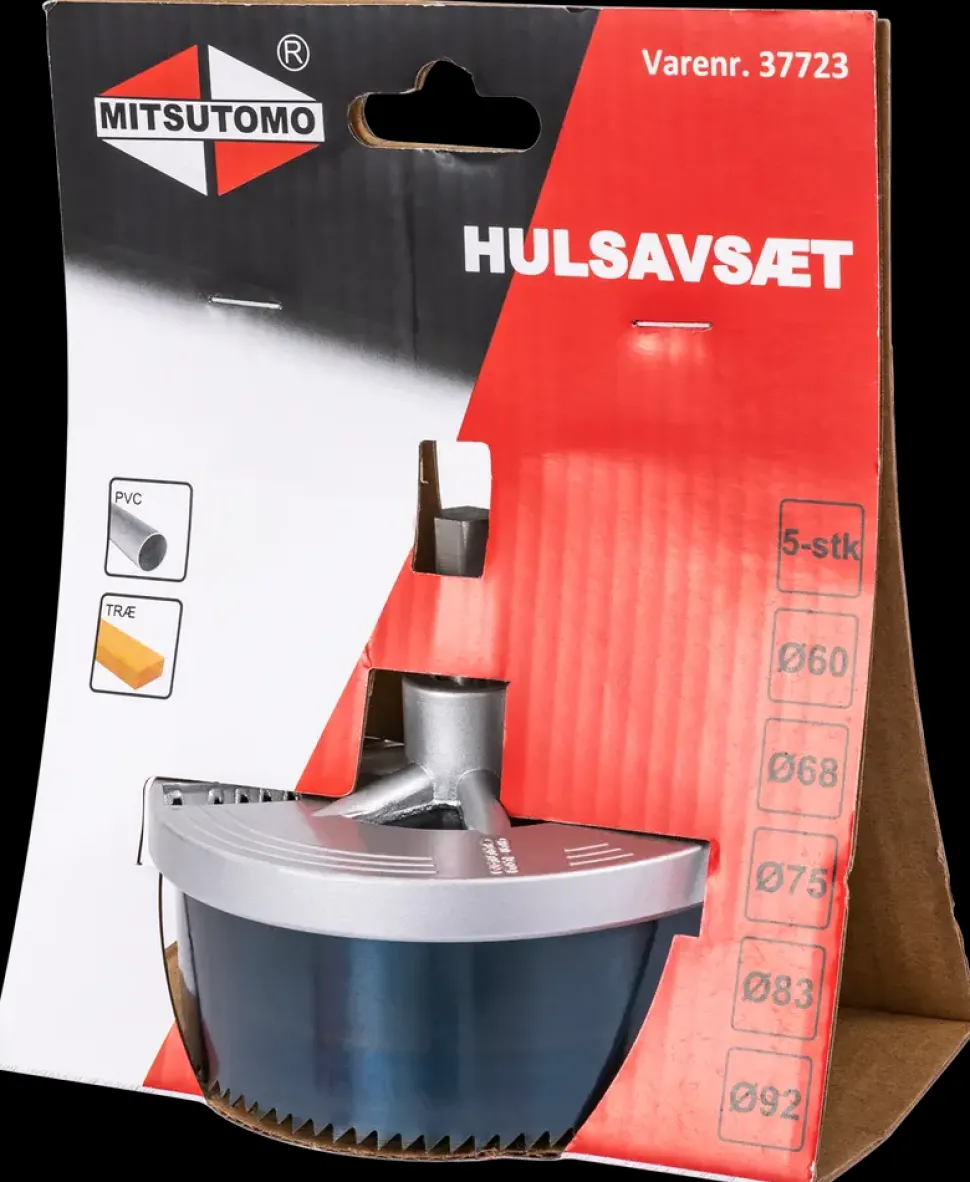 Mitsutomo Hulsave bimetal Ø60-92 mm - 5 dele