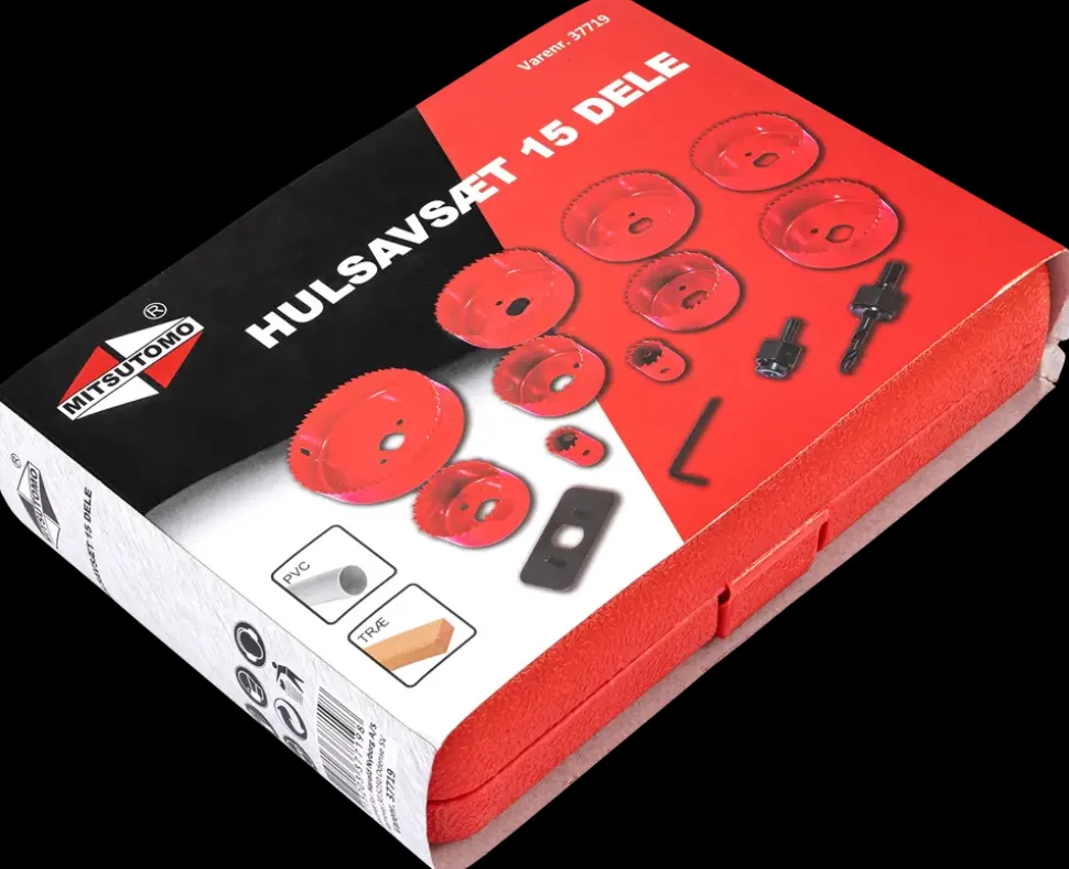 Mitsutomo Hulsave bi-metal Ø19-102 mm - 15 dele