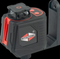 Mitsutomo Krydslaser 360° og med magnet - grøn laser