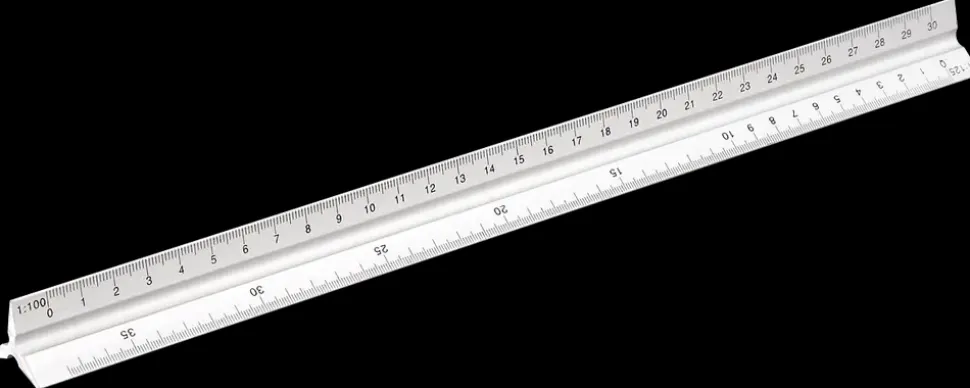 Mitsutomo Lineal trekantet 30 cm