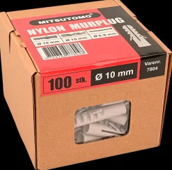 Mitsutomo Nylon murplug 10 mm 100 stk.