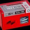Mitsutomo Panskrue 6,0 x 100 mm 25 stk.