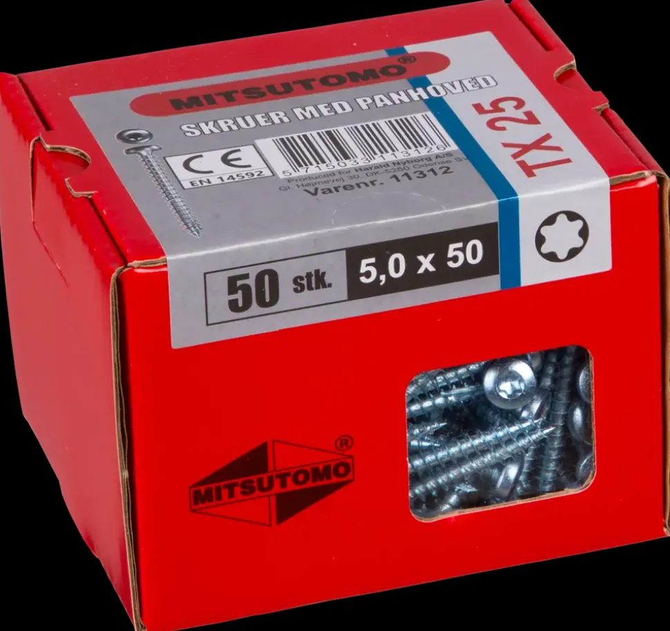 Mitsutomo Panskrue 5,0 x 50 mm 50 stk.