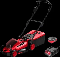 Mitsutomo Plæneklipper kulfri 18V 33 cm inkl. batteri