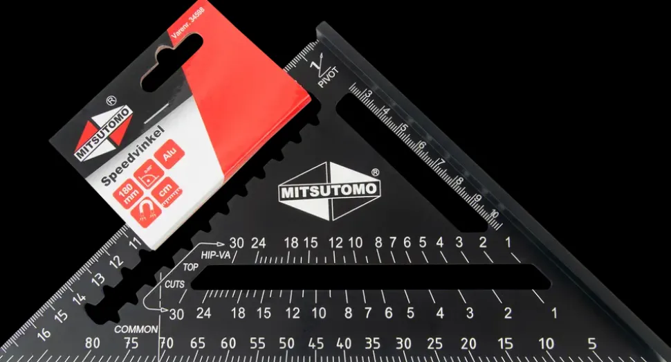 Mitsutomo Speedvinkel 180 mm magnetisk