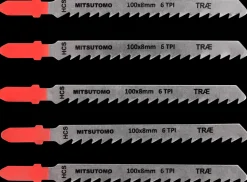 Mitsutomo Stiksavsklinger Træ 6T 5 stk.