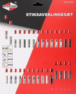 Mitsutomo Stiksavsklinger 30 dele