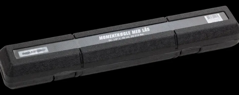 Momentnøgle med lås 460 mm