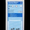 Møtrik A4 syrefast M4 10-pak
