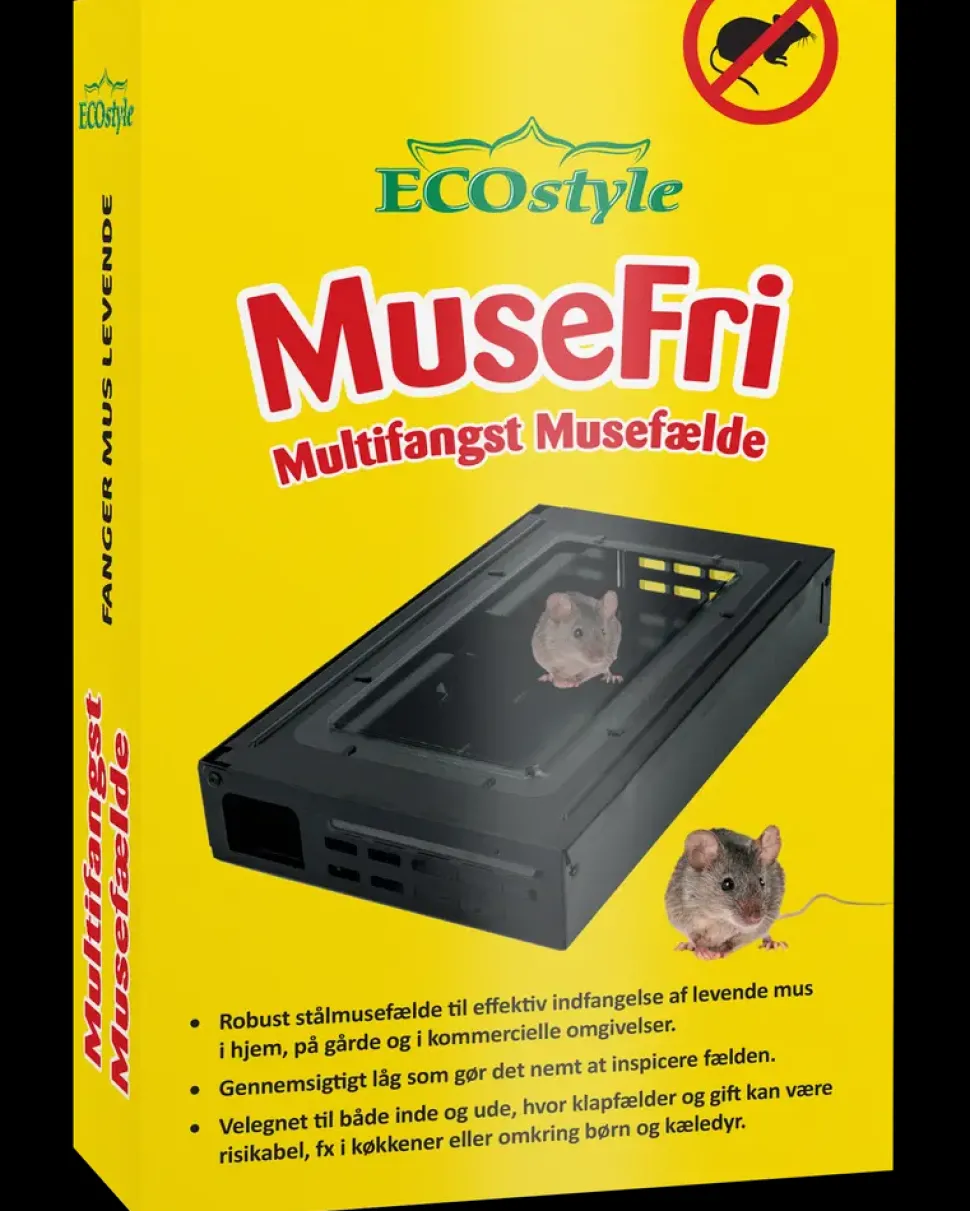 Musefri Multifangst Musefælde - Sort