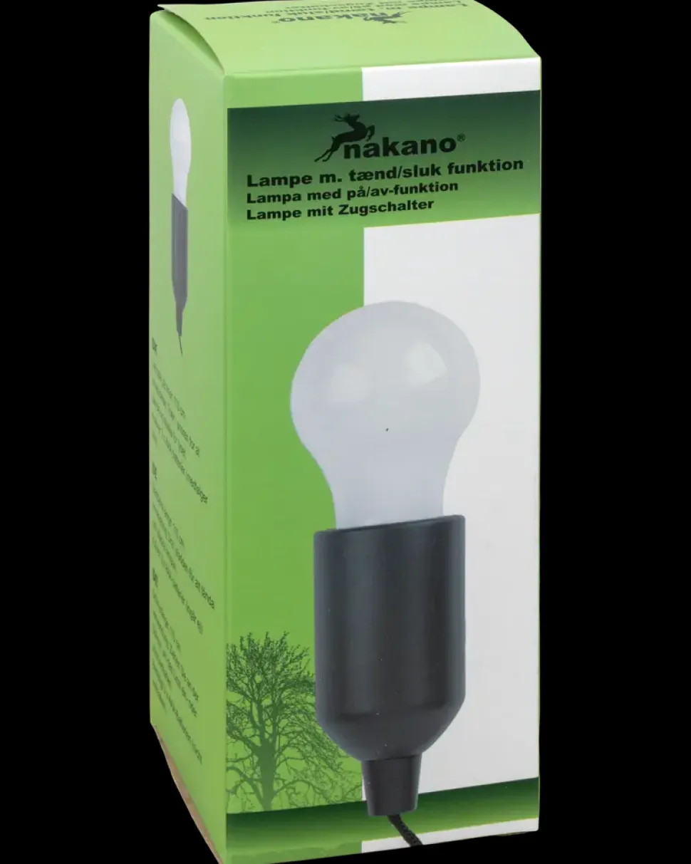 Nakano Lampe med tænd/sluk snor