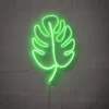 Neonskilt Blad H. 36 x B. 25 cm