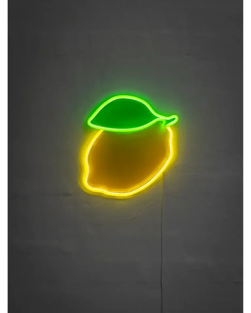 Neonskilt citron