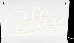 Neonskilt Coffee H. 22,5 x B. 35 cm